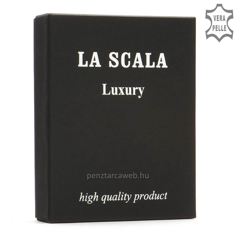 La scala bőr férfi pénztárca fekete R6002L/T - Image 4
