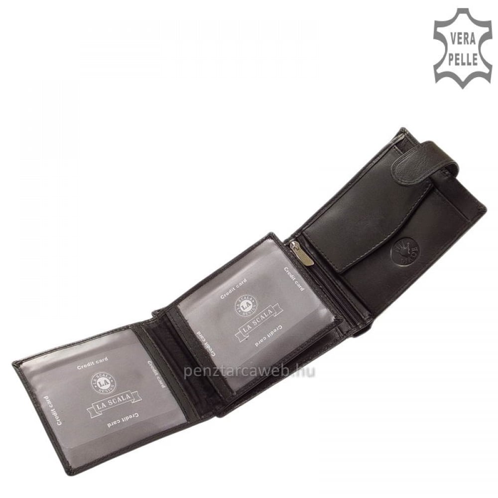 Férfi pénztárca valódi bőrből La Scala ACA6002L/T - Image 3