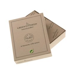 GreenDeed bőr pénztára elegáns doboza