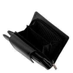 Alternative view of La Scala női pénztárca valódi bőrből RFID védelemmel TGN11259 fekete