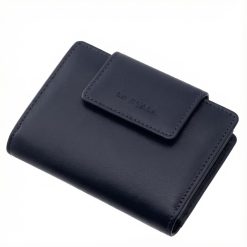 La Scala női pénztárca valódi bőrből RFID védelemmel TGN11259 kék