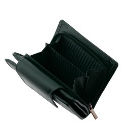 Alternative view of La Scala női pénztárca valódi bőrből RFID védelemmel TGN11259 zöld