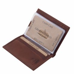 Elegáns és igazán praktikus minőségi termékünk ez a GreenDeed márkás valódi bőr kártyatartó, mely díszdobozban érkezik Önhöz.