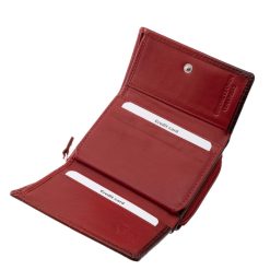 A La Scala márka kisméretű, valódi bőrből készült divatos croco mintás női pénztárca modellje az elegancia és a praktikus kialakítás tökéletes ötvözete.