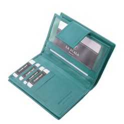 Valódi bőrből készül, divatos színváltozatokban érhető el, és RFID védelemmel rendelkezik a mindennapi biztonság érdekében ez a női bőr pénztárca modell.